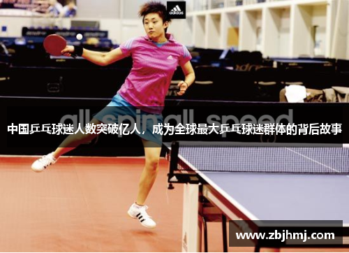 中国乒乓球迷人数突破亿人,成为全球最大乒乓球迷群体的背后故事 中国乒乓球迷人数突破亿人,成为全球最大乒乓球迷群体的背后故事